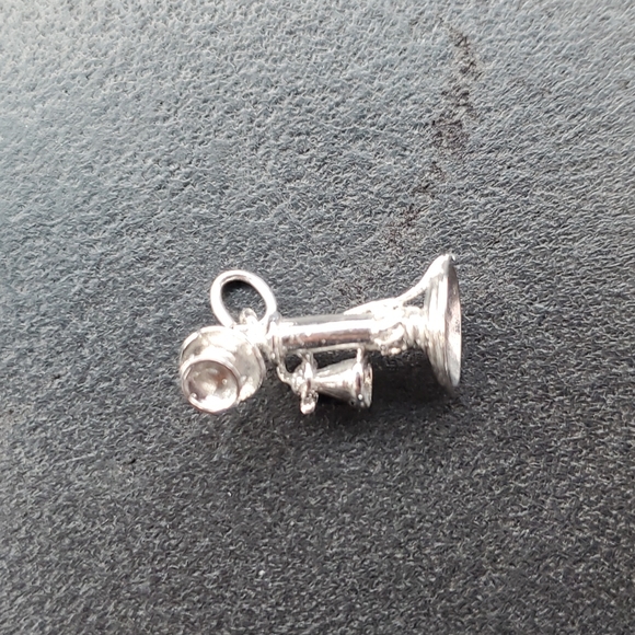 💚 Vintage Sterling silver phone charm - Picture 3 of 5